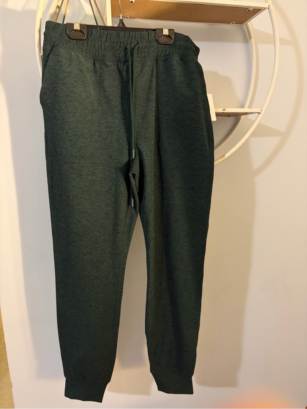 Beyond Yoga Women’s Small S Drawstring Dark Teal Leggings NWT